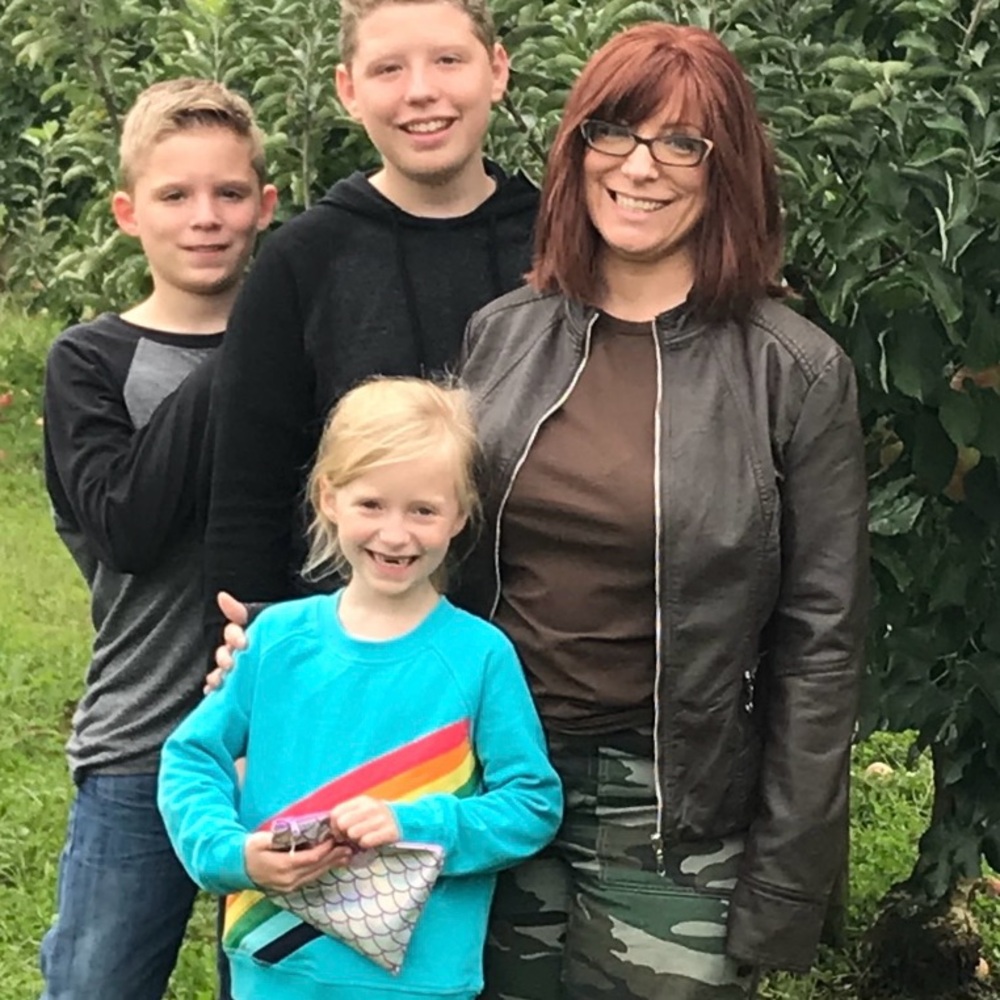 Women's Brown Faux Leather Jacket